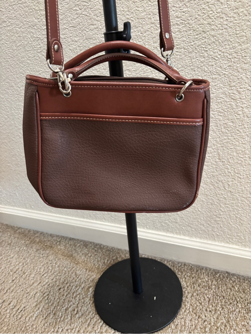 VINTAGE 2 way ESPRIT BAG - Picture 5 of 16